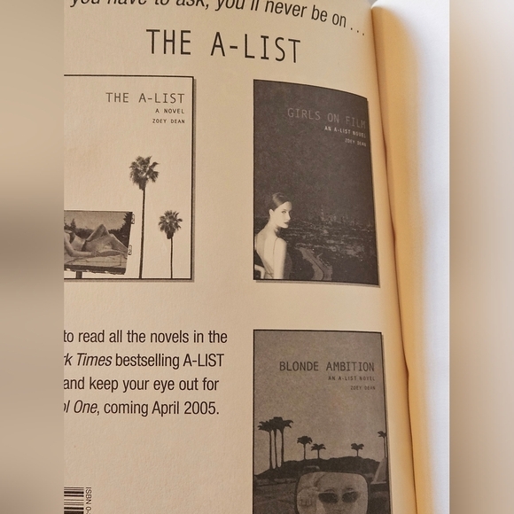 Back in Black & Girls on Film by Zoey Dean Little Brown Paperback 2 Book Bundle - Picture 10 of 17